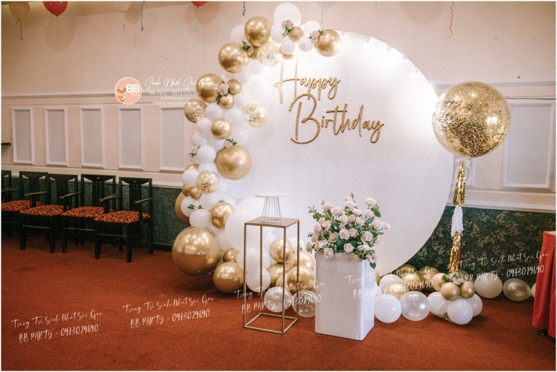 Địa điểm tổ chức tiệc sinh nhật sang trọng bậc nhất Hà Thành